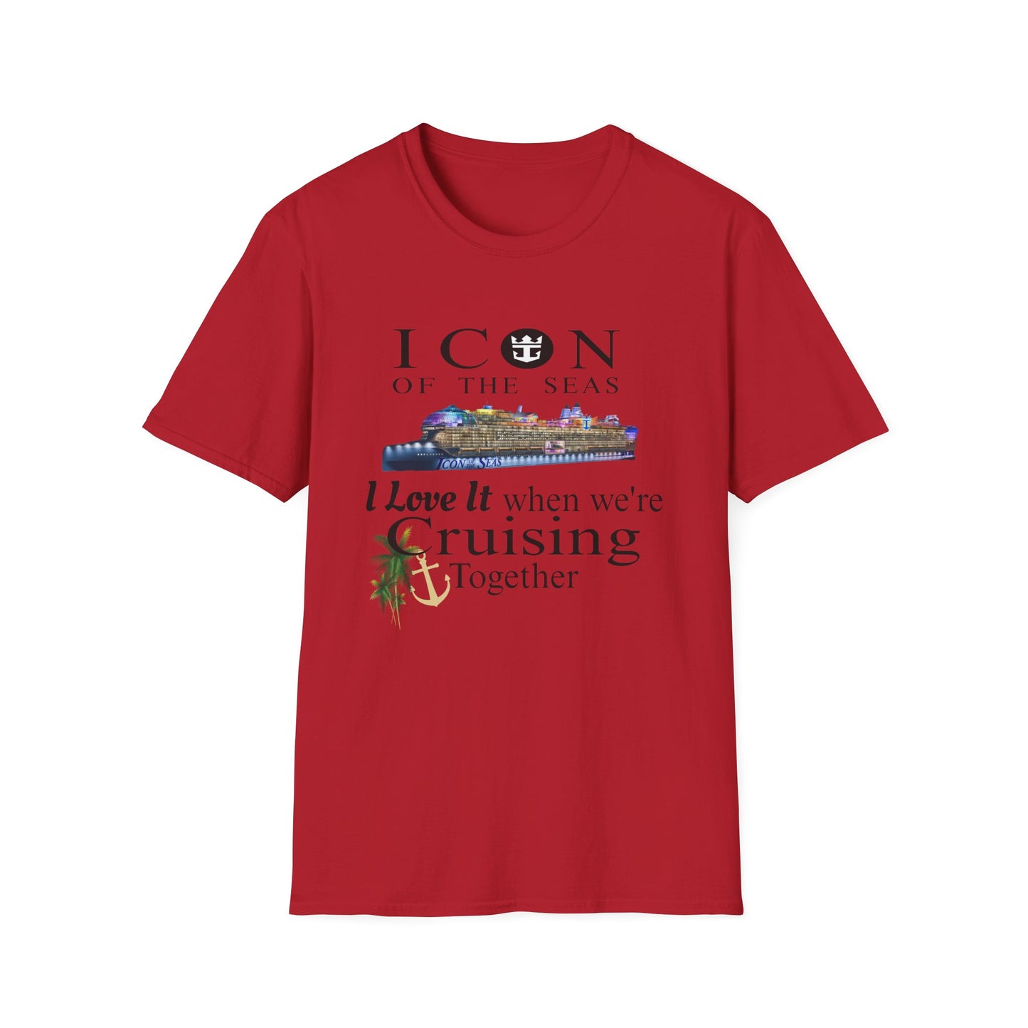Icon Of The Seas 2024 Royal Caribbean Cruise Shirt,Group Cruise Shirts, Family Cruise Shirt, Couples Cruise Shirt, Cruise Shirt Ideas Unisex Softstyle T-Shirt