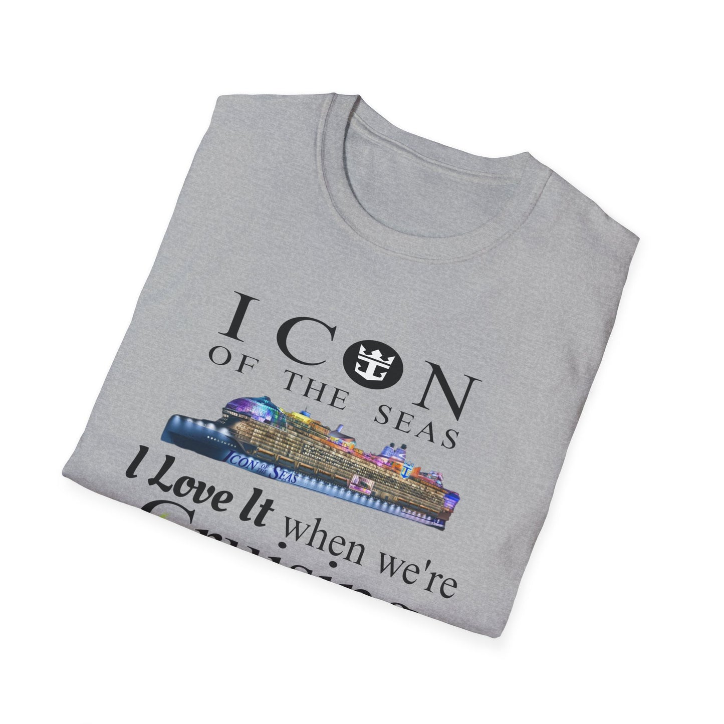 Icon Of The Seas 2024 Royal Caribbean Cruise Shirt,Group Cruise Shirts, Family Cruise Shirt, Couples Cruise Shirt, Cruise Shirt Ideas Unisex Softstyle T-Shirt