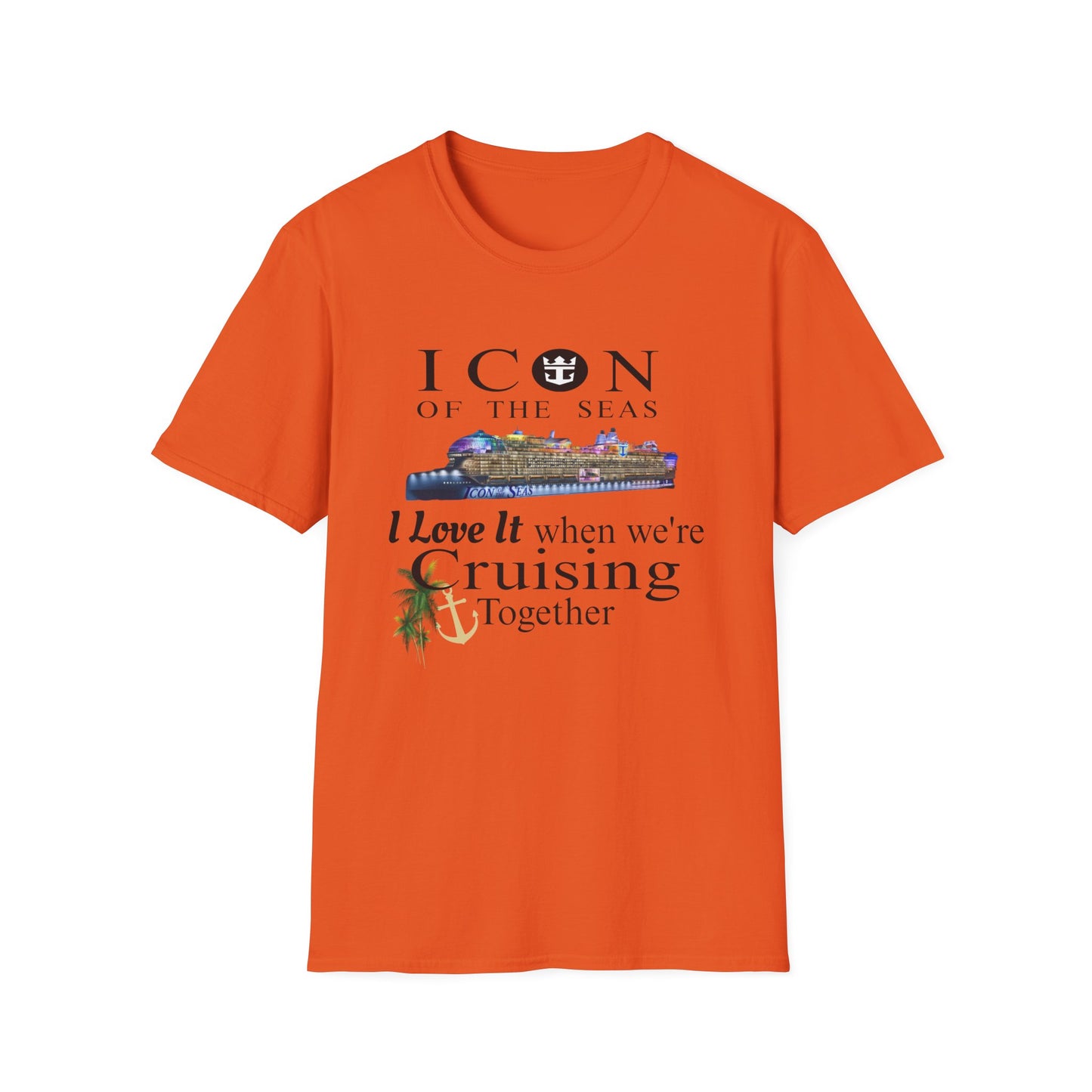 Icon Of The Seas 2024 Royal Caribbean Cruise Shirt,Group Cruise Shirts, Family Cruise Shirt, Couples Cruise Shirt, Cruise Shirt Ideas Unisex Softstyle T-Shirt