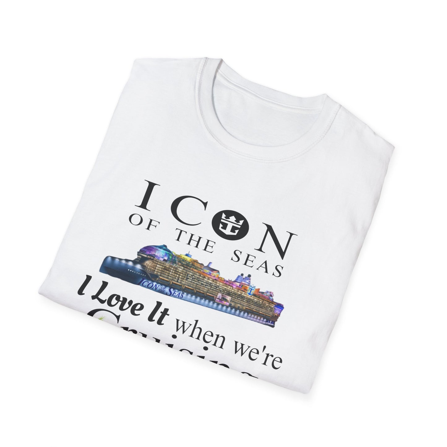 Icon Of The Seas 2024 Royal Caribbean Cruise Shirt,Group Cruise Shirts, Family Cruise Shirt, Couples Cruise Shirt, Cruise Shirt Ideas Unisex Softstyle T-Shirt