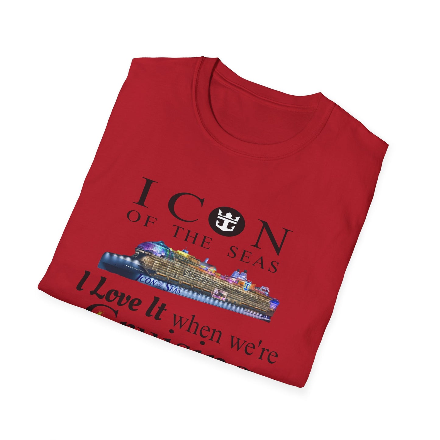 Icon Of The Seas 2024 Royal Caribbean Cruise Shirt,Group Cruise Shirts, Family Cruise Shirt, Couples Cruise Shirt, Cruise Shirt Ideas Unisex Softstyle T-Shirt