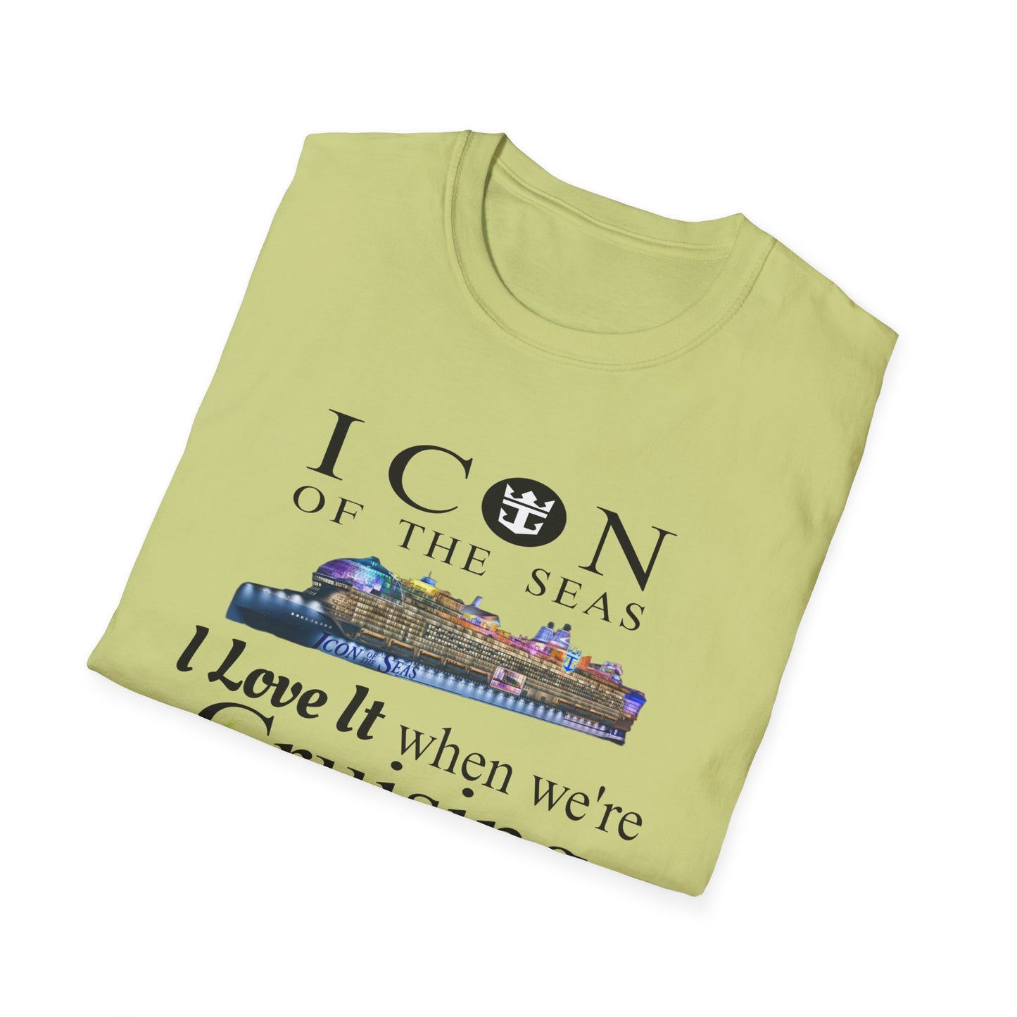 Icon Of The Seas 2024 Royal Caribbean Cruise Shirt,Group Cruise Shirts, Family Cruise Shirt, Couples Cruise Shirt, Cruise Shirt Ideas Unisex Softstyle T-Shirt