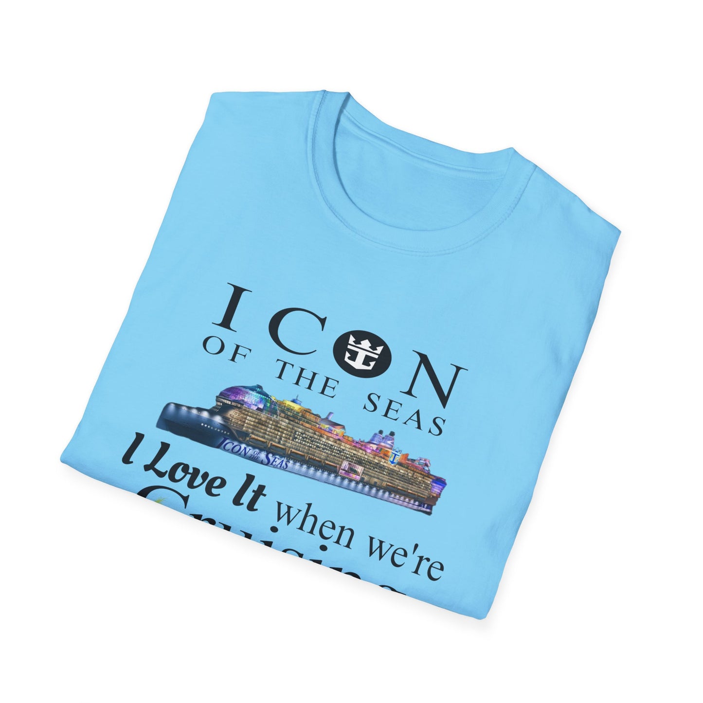 Icon Of The Seas 2024 Royal Caribbean Cruise Shirt,Group Cruise Shirts, Family Cruise Shirt, Couples Cruise Shirt, Cruise Shirt Ideas Unisex Softstyle T-Shirt