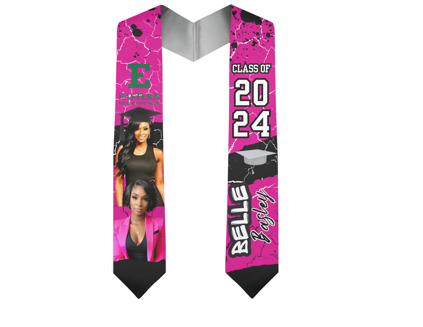 Graduation Stole with Pictures