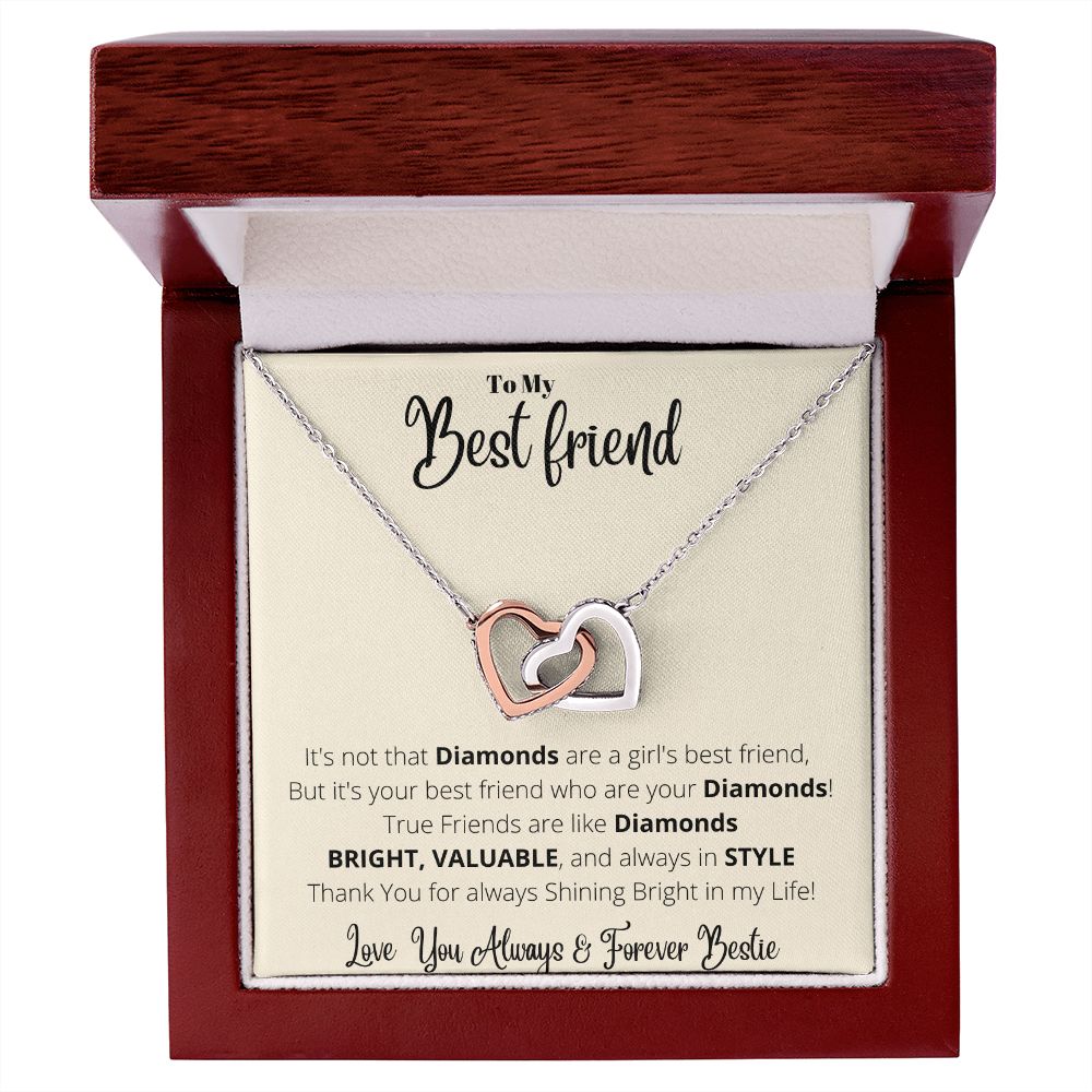 Best Friend Shine Bright like a Diamond - Blinged by Belle