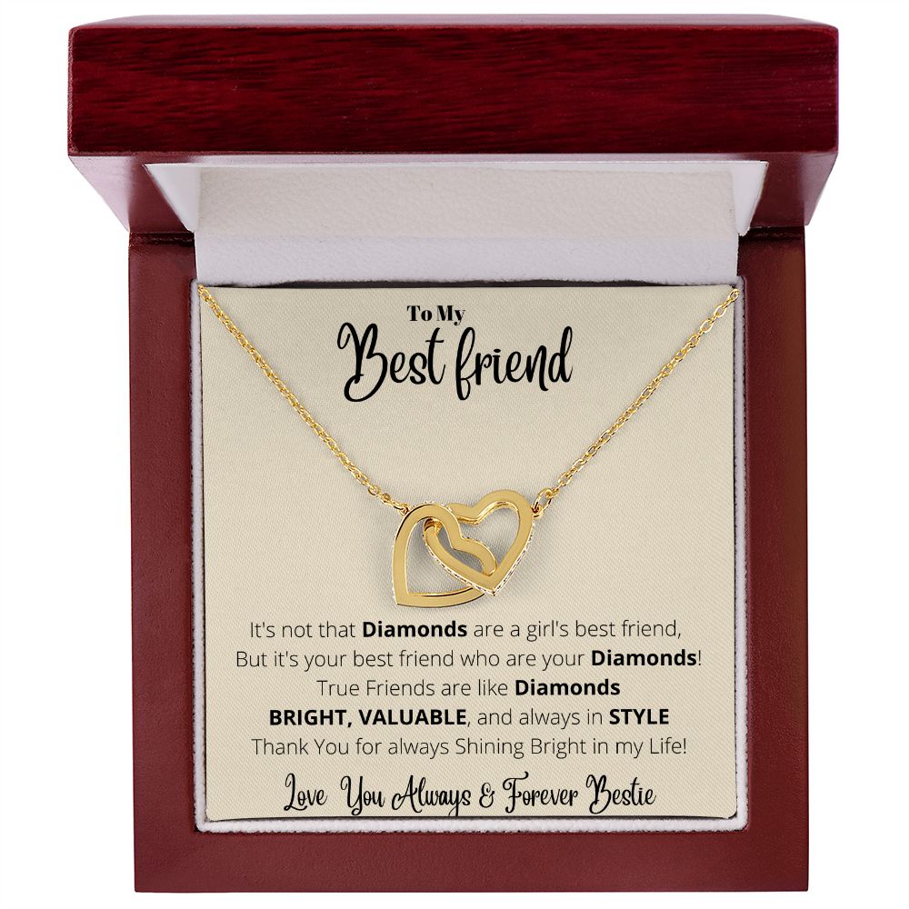 Best Friend Shine Bright like a Diamond - Blinged by Belle