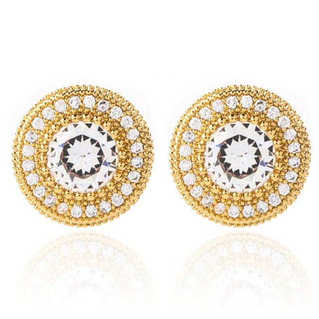 Bling Stud Earrings - Blinged by Belle