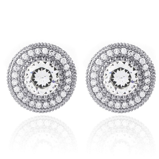 Bling Stud Earrings - Blinged by Belle