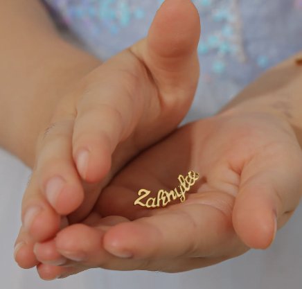 Custom Name Children's Set Jewelry Personalized Letter Necklace Names Bangles Stainless Steel Mini Earrings - Blinged by Belle