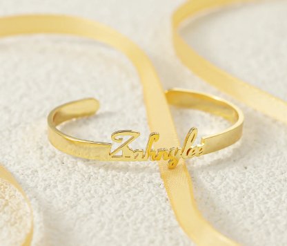Custom Name Children's Set Jewelry Personalized Letter Necklace Names Bangles Stainless Steel Mini Earrings - Blinged by Belle