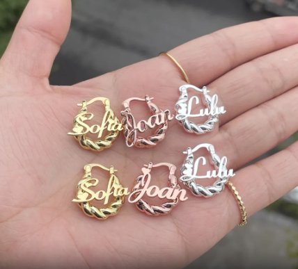 Cute Personality Small Mini Penny Size Hoop Earrings 18MM - Blinged by Belle