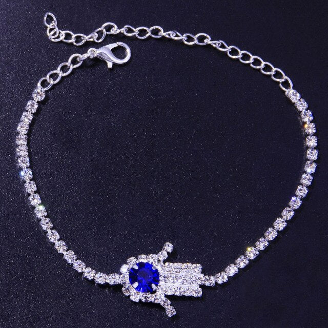 Fashion Butterfly Anklet - Blinged by Belle