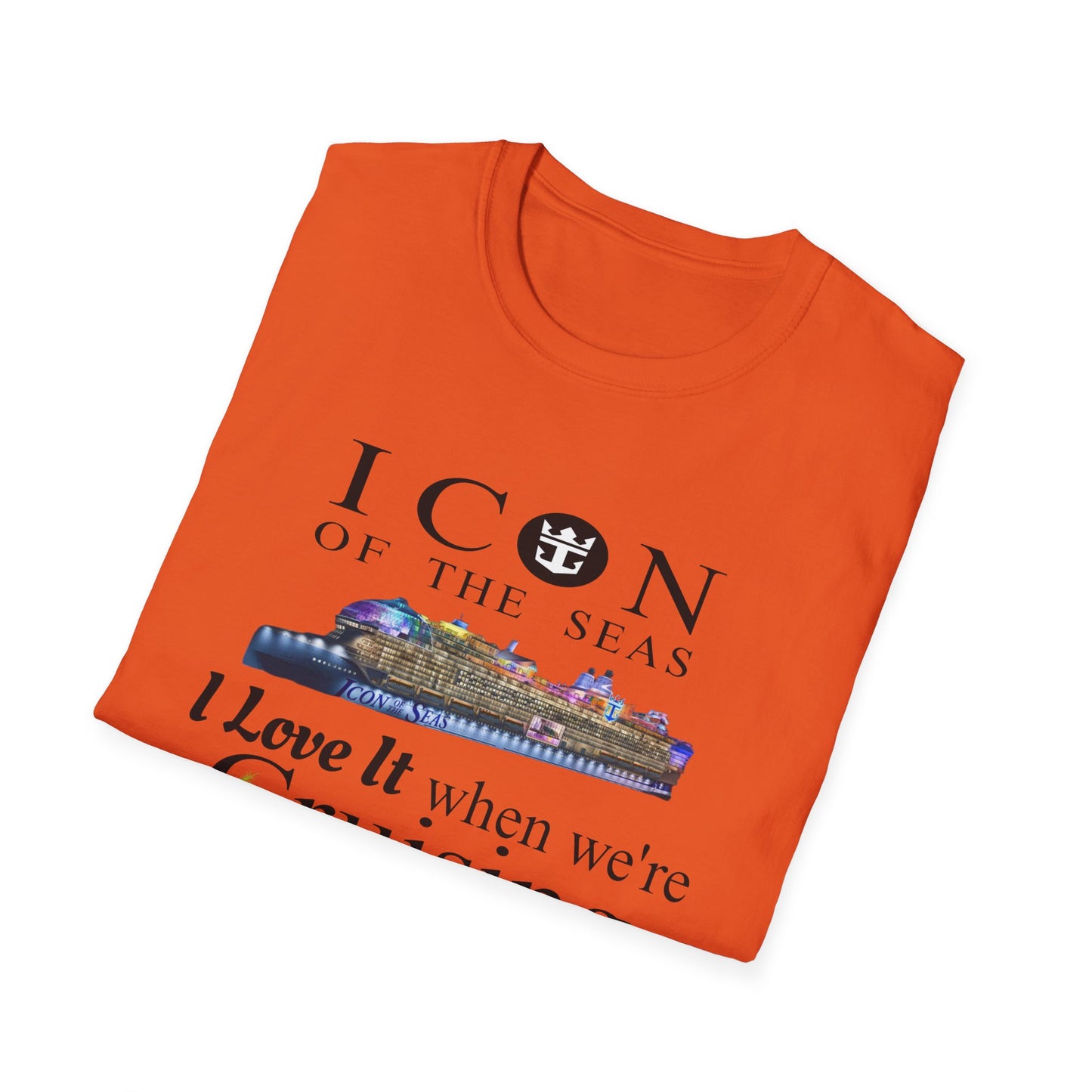Icon Of The Seas 2024 Royal Caribbean Cruise Shirt,Group Cruise Shirts, Family Cruise Shirt, Couples Cruise Shirt, Cruise Shirt Ideas Unisex Softstyle T-Shirt
