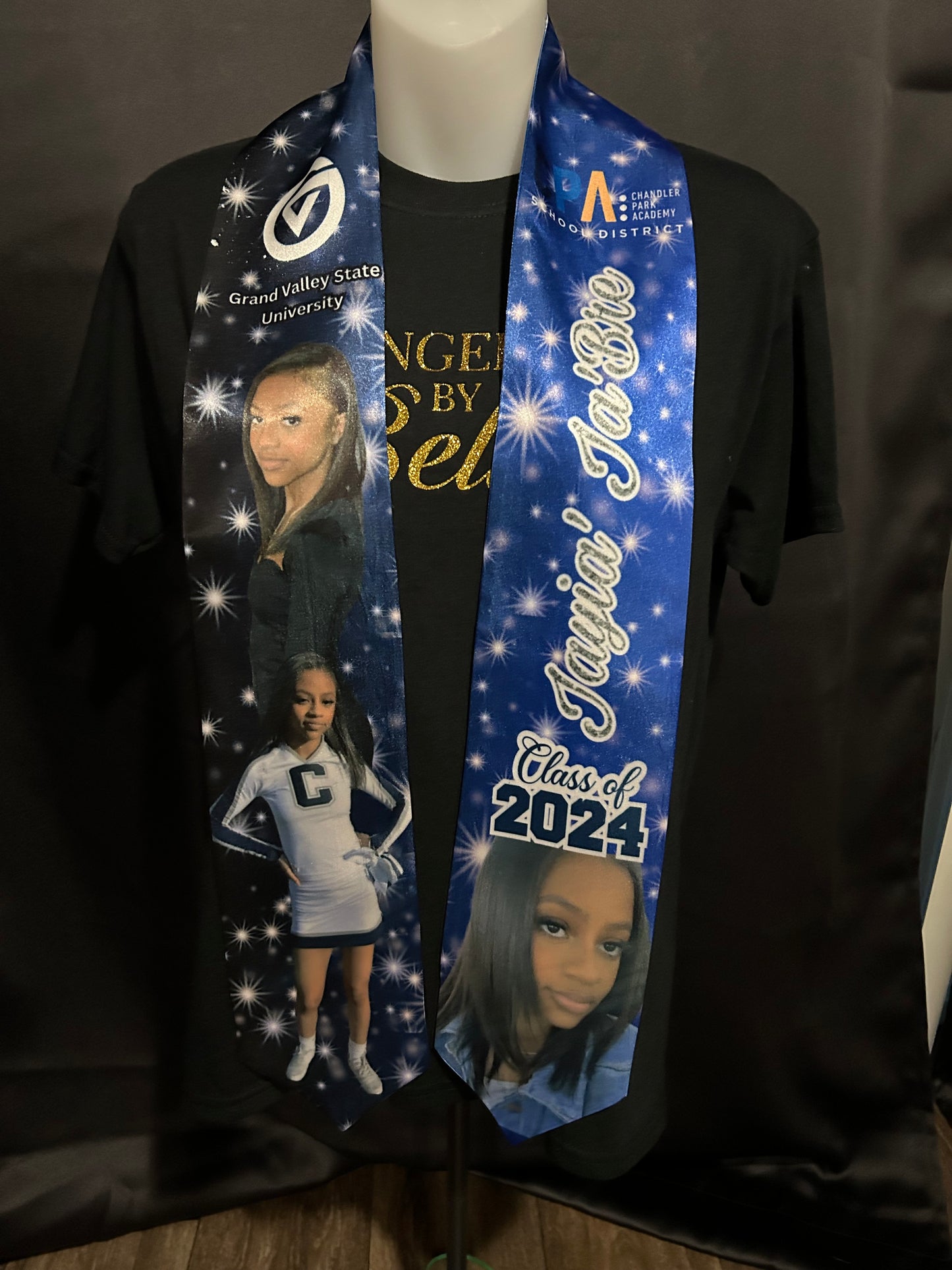 Graduation Stole with Pictures