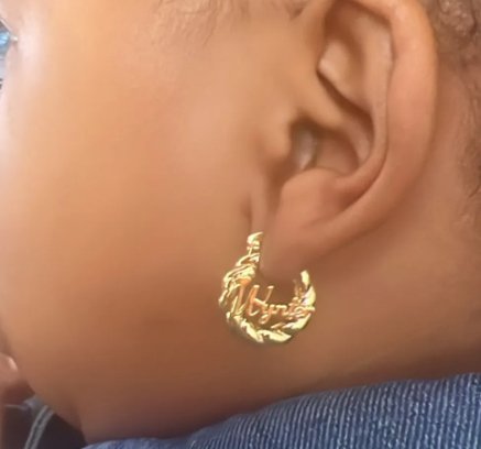 Cute Personality Small Mini Penny Size Hoop Earrings 18MM - Blinged by Belle